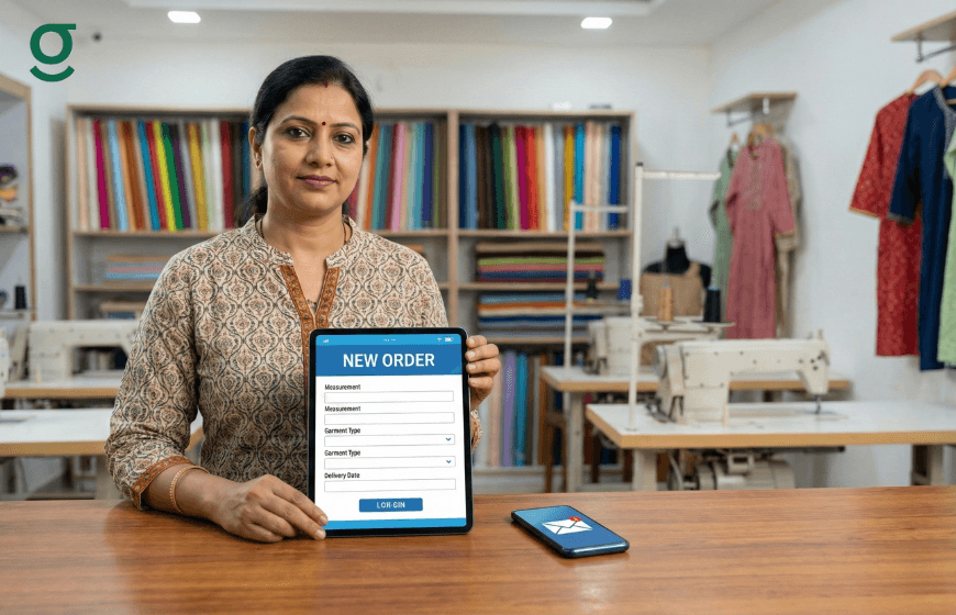 Tailoring Application used to create new customer orders in boutique