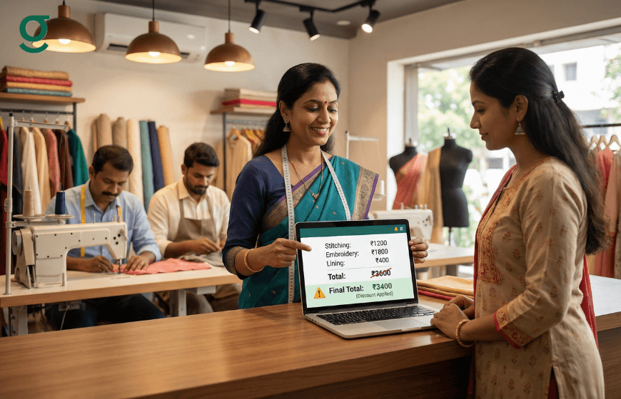 Eliminate Costly Pricing Errors Using Our Advanced Online Tailor App Features| GrowStitch