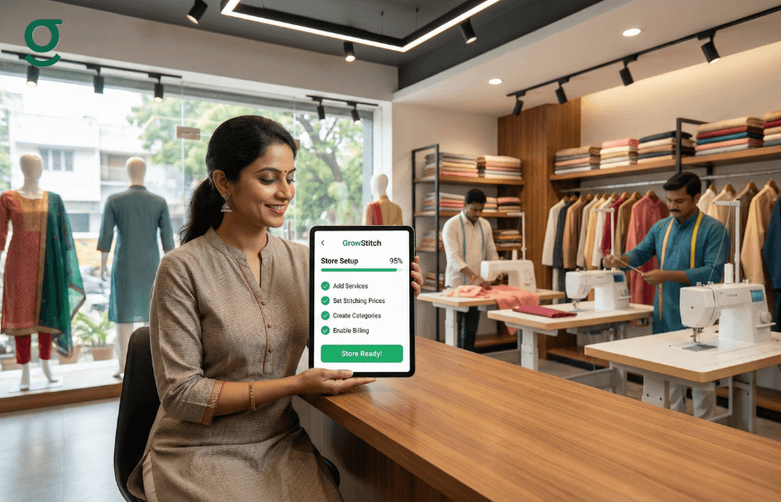 Faster Store Setup Using a Tailoring Application| GrowStitch