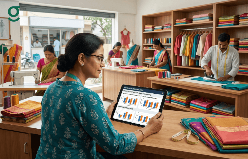 Boutique Management Software analyzing performance and managing boutique workflow.