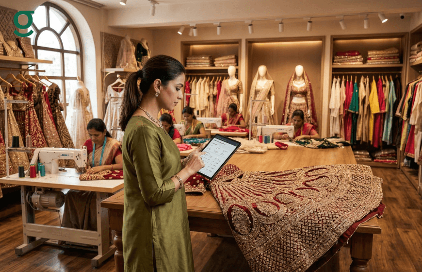 How Do You Manage Bridal Orders Using a Tailoring Application | GrowStitch