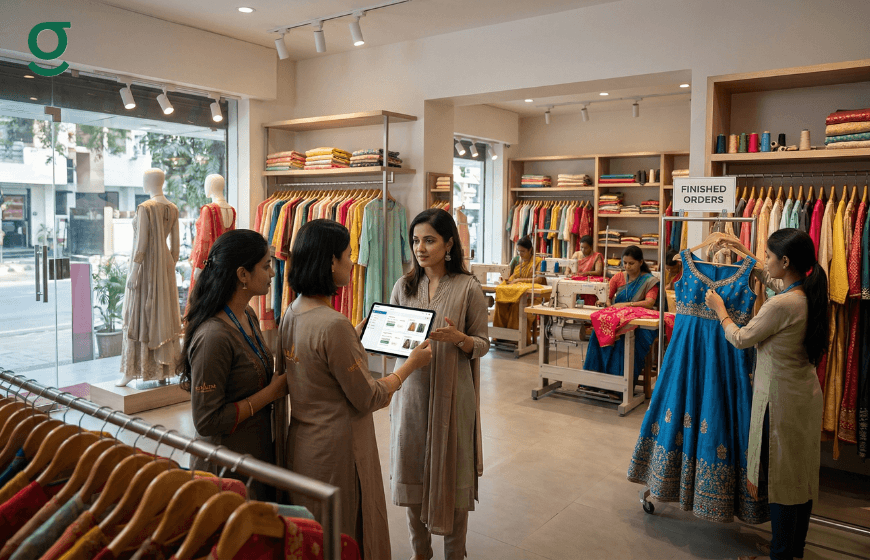 Tailoring Application streamlining boutique workflow, orders, and production tracking