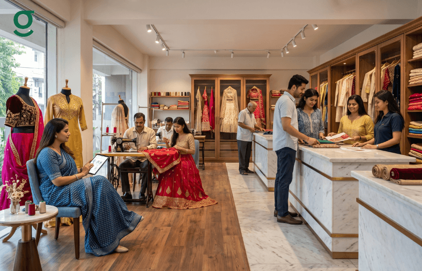 How a Tailor App Helps Boutique Owners Track Staff Productivity Without Micromanaging| GrowStitch