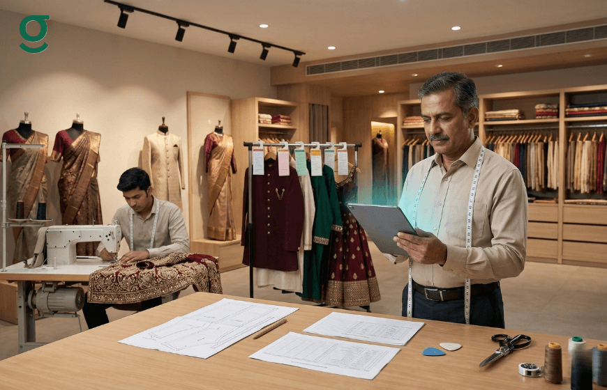 Tailor software used to manage orders and workflow in a boutique.