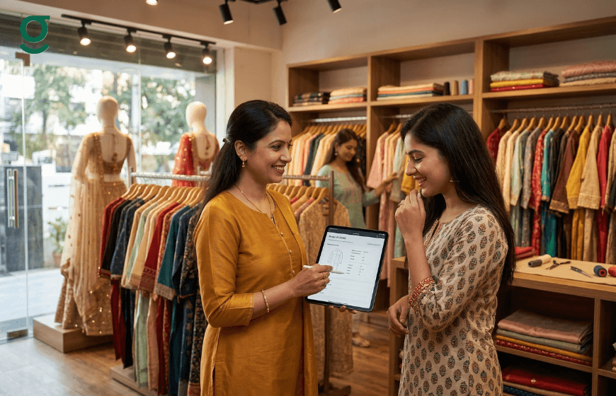 Boutique Management software used by staff to assist customers and manage orders in-store