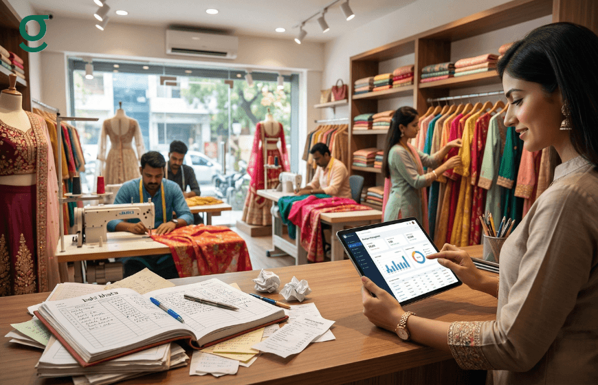 Stop Manual Tracking With Boutique Management System Software | GrowStitch 