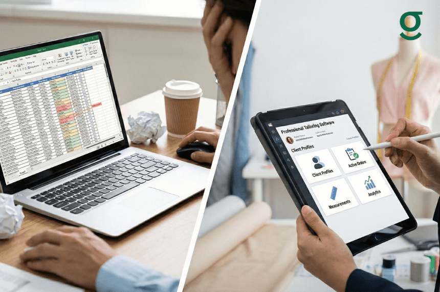 Stop Using Excel: 5 Signs To Use Professional Tailoring Software | GrowStitch