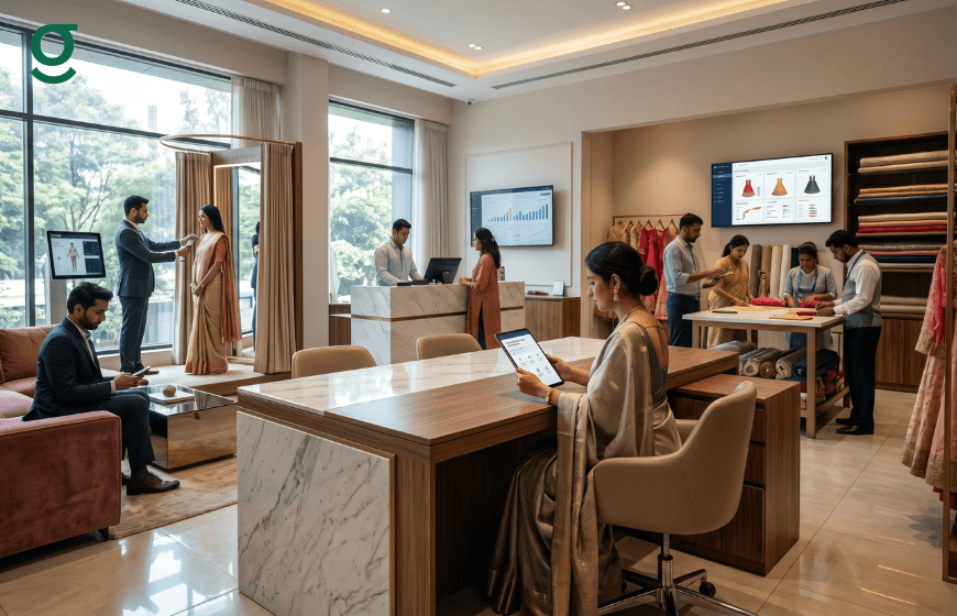 Tailor App streamlining measurements, orders, and tailoring operations in a modern studio.
