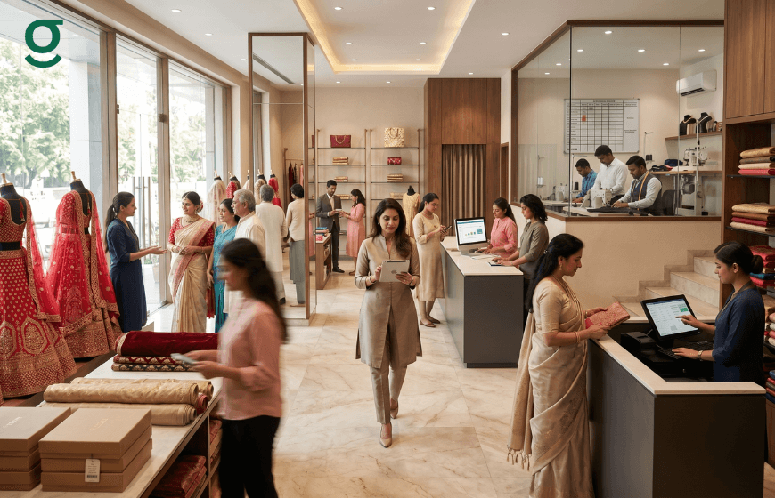 Tailoring Software helping boutiques manage orders, customers, billing, and production.