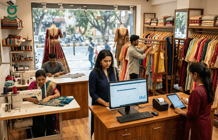 Boutique Management System managing orders, billing, and tailoring workflow efficiently
