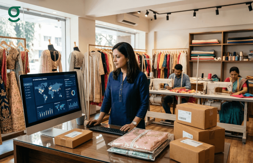 Tailoring application used in boutique to track orders and manage workflow.