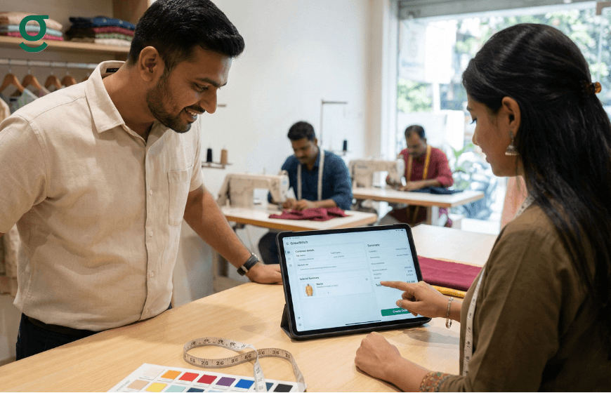 Tailoring Application helping boutique staff manage orders and customization details