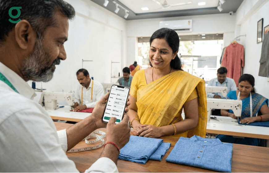 Tailoring Application used in a boutique to manage customer orders and measurements